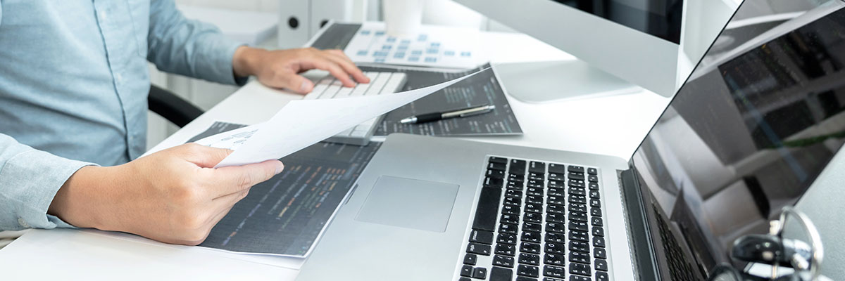 Abstract professional workspace placeholder